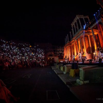STONE&MUSIC FESTIVAL 03/09/2021.- Teatro Romano de Mérida. Amaral. Foto/ Jero Morales