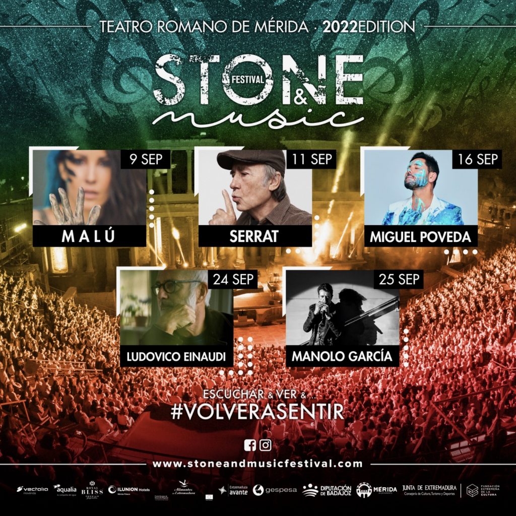 stoneandmusicfestival serrat actuará en el stone music festival en